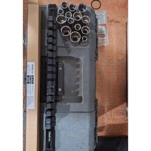 Tools Socket Organizer (1/2-Inch Drive, Black) - Socket Organizers for Mechanics